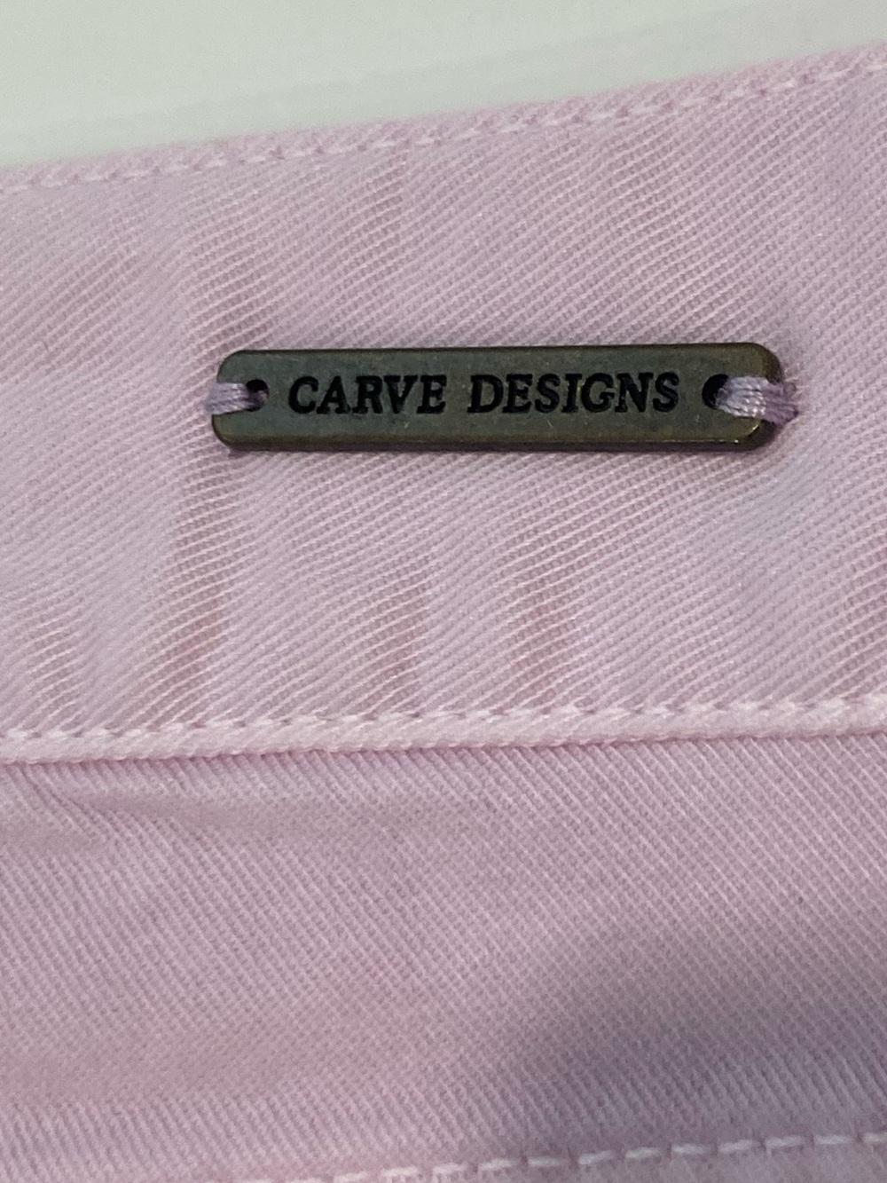 Carve Designs Women's NWOT Oahu Lilac Pink Fray Hem 6” Shorts Size 6 - Picture 8 of 13